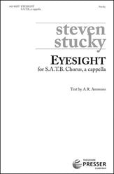Eyesight SATB choral sheet music cover
